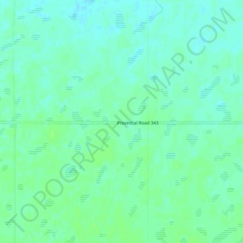 Carte topographique Croll, altitude, relief