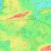 Carte topographique Attlesee, altitude, relief