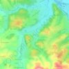 Carte topographique Couines, altitude, relief