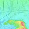 Carte topographique Kebondalem Kidul, altitude, relief