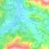Carte topographique Garate, altitude, relief