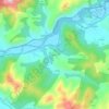 Carte topographique Miyar, altitude, relief
