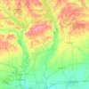Carte topographique Newton, altitude, relief