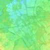 Carte topographique Staverden, altitude, relief