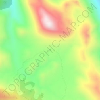 Carte topographique دار أخنوس, altitude, relief