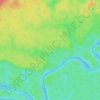Carte topographique Porvenir, altitude, relief