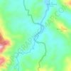 Carte topographique Lumut, altitude, relief