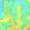 Carte topographique Vișan, altitude, relief