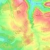 Carte topographique Freching, altitude, relief