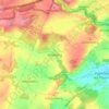 Carte topographique Himeling, altitude, relief