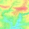 Carte topographique Marigny, altitude, relief