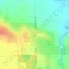 Carte topographique 395, altitude, relief