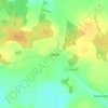 Carte topographique Horile, altitude, relief