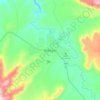 Carte topographique Barkly East, altitude, relief