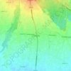 Carte topographique Tilottama, altitude, relief