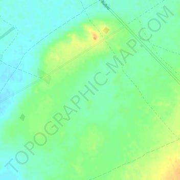 Carte topographique La Toscana, altitude, relief