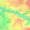 Carte topographique La Poinstière, altitude, relief