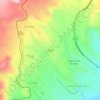 Carte topographique Calshi, altitude, relief