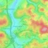 Carte topographique Dahl, altitude, relief