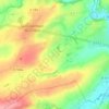 Carte topographique La Poissonnière, altitude, relief