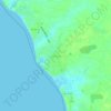 Carte topographique Warang, altitude, relief