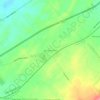 Carte topographique Lees Cross Roads, altitude, relief