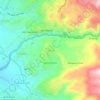 Carte topographique Yumina, altitude, relief