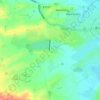 Carte topographique Durleigh, altitude, relief
