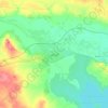 Carte topographique الرمادي, altitude, relief