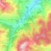 Carte topographique Brandola, altitude, relief