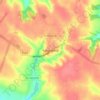 Carte topographique Ковшеватая, altitude, relief