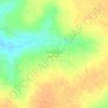 Carte topographique Sare Demba Sounkarou, altitude, relief