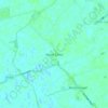 Carte topographique North Cotes, altitude, relief