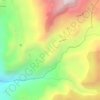 Carte topographique Ritacuba, altitude, relief