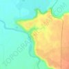 Carte topographique Rohani, altitude, relief