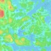 Carte topographique Gryt, altitude, relief