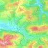 Carte topographique Stein, altitude, relief