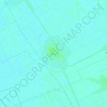 Carte topographique Alsalaa, altitude, relief