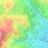 Carte topographique Pikchu, altitude, relief