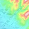 Carte topographique Alfaro, altitude, relief