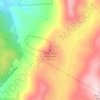 Carte topographique Long Hope Mountain, altitude, relief