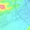 Carte topographique Aurora, altitude, relief