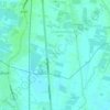 Carte topographique บ้านสันกับตองใต้, altitude, relief