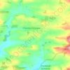 Carte topographique Wordland Cross, altitude, relief