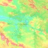 Carte topographique Franceville, altitude, relief