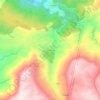 Carte topographique Ighermane, altitude, relief