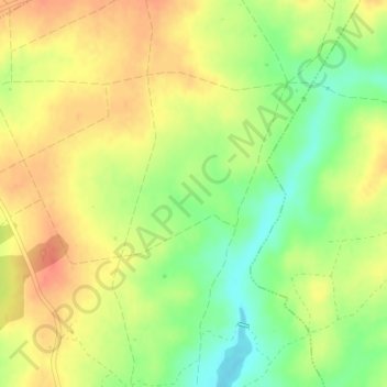 Carte topographique Navalmoral, altitude, relief