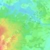 Carte topographique Malcombe, altitude, relief
