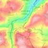 Carte topographique Bocking, altitude, relief