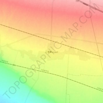 Carte topographique Astane, altitude, relief